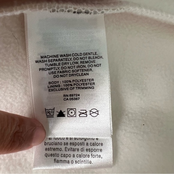 Columbia Soft Shell Off White Omni-Shield Full Zip Jacket Size Small - Picture 8 of 14